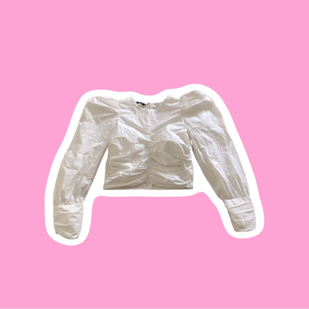 Zara Puffed Sleeve Top